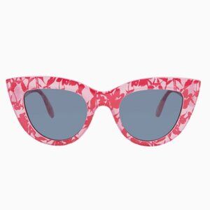 Summer & Rose Oasis Sunglasses Pink & Red Floral